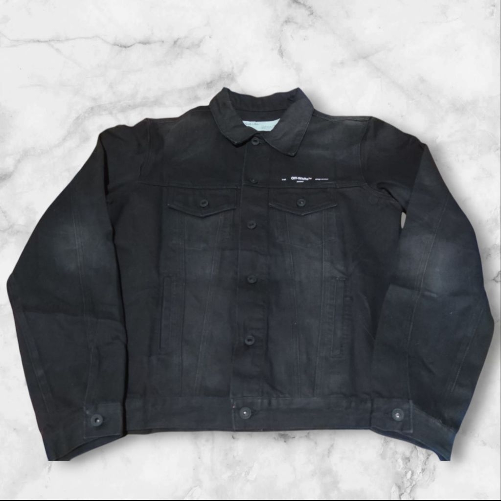 Off-White Original Classic Arrow Denim Jacket 0079 (Luxury)
