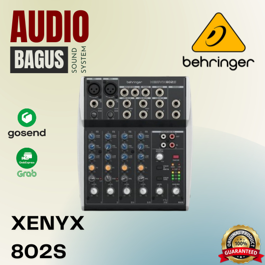 BEHRINGER XENYX 802S Mixer Audio Analog XENYX 802 S ORIGINAL