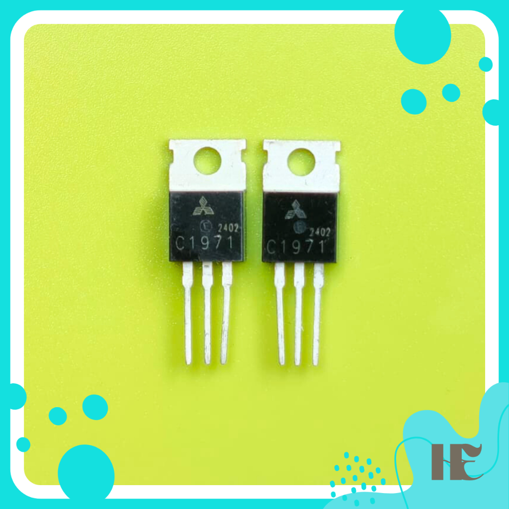 c 1971 Transistor 2sc1971 BARU bukan Cabutan pemancar fm 71 1971 vhf broadcast