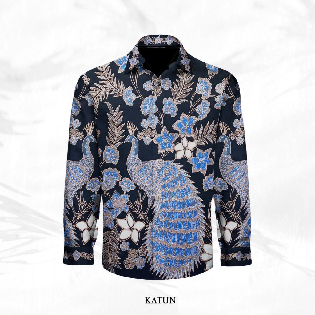 BAHAN KEMEJA BATIK TULIS HALUS POLA KEMEJA KATUN TULIS  LIMITED EDITION BATIK INDONESIA NUANSA MERAH