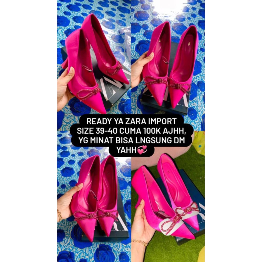 sepatu new ZARA import