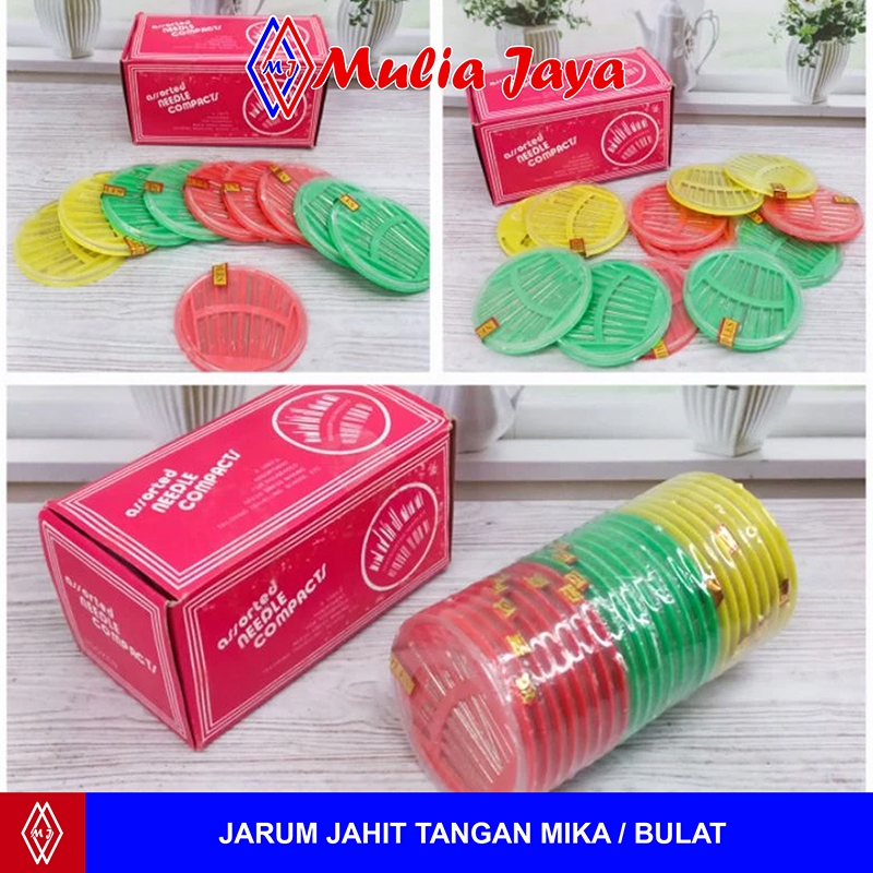 JARUM JAHIT TANGAN MIKA / JARUM JAHIT TANGAN MIKA BULAT / JARUM JAHIT TANGAN BULAT / JARUM JAHIT TAN