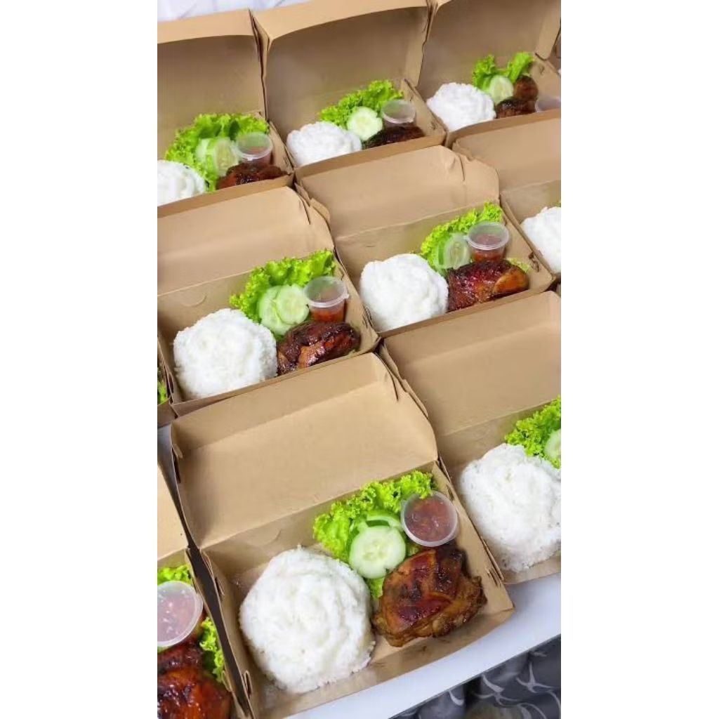 NASI AYAM BAKAR BOX