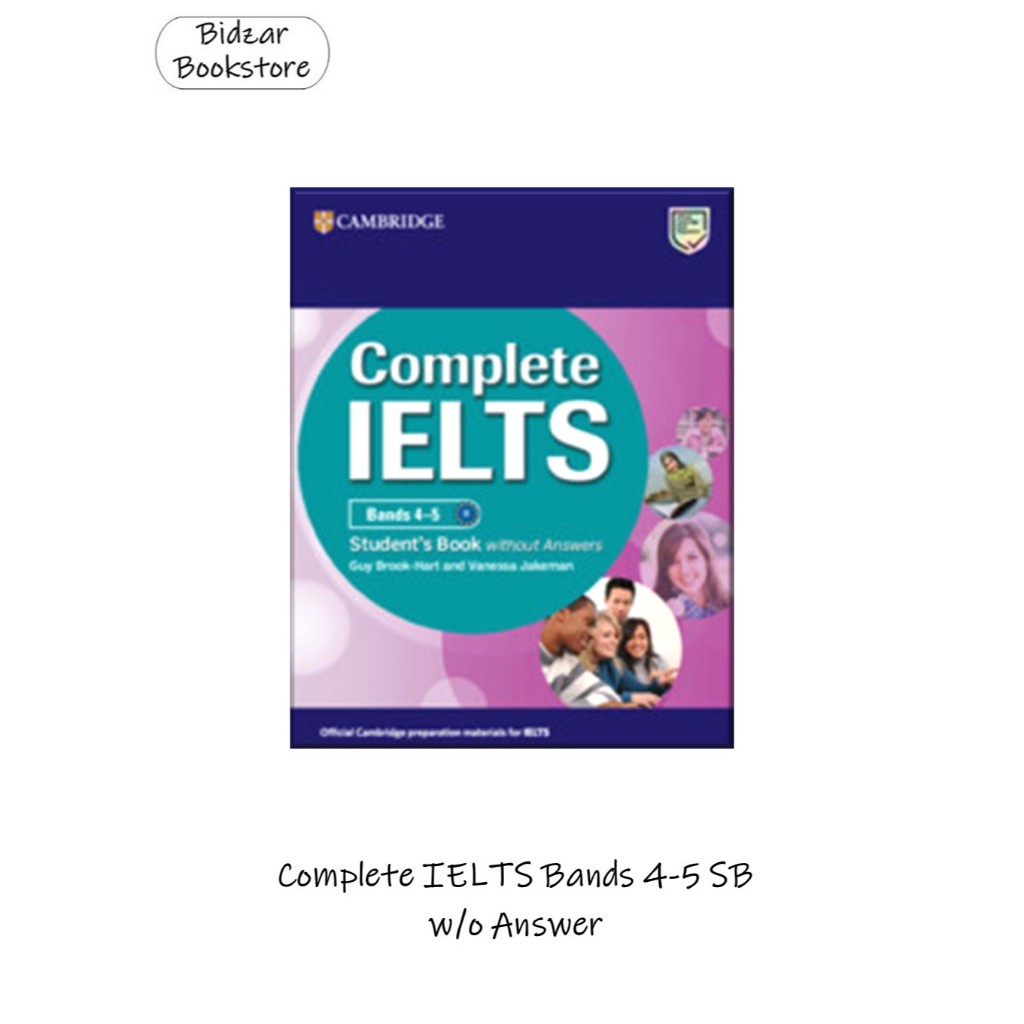 Cambridge Complete IELTS Bands 4-5 SB w/o Ans w/CDROM | Buku IELTS