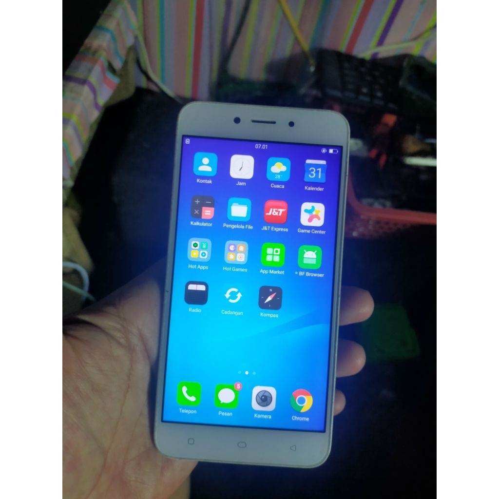 lcd oppo a71 ori copotan normal