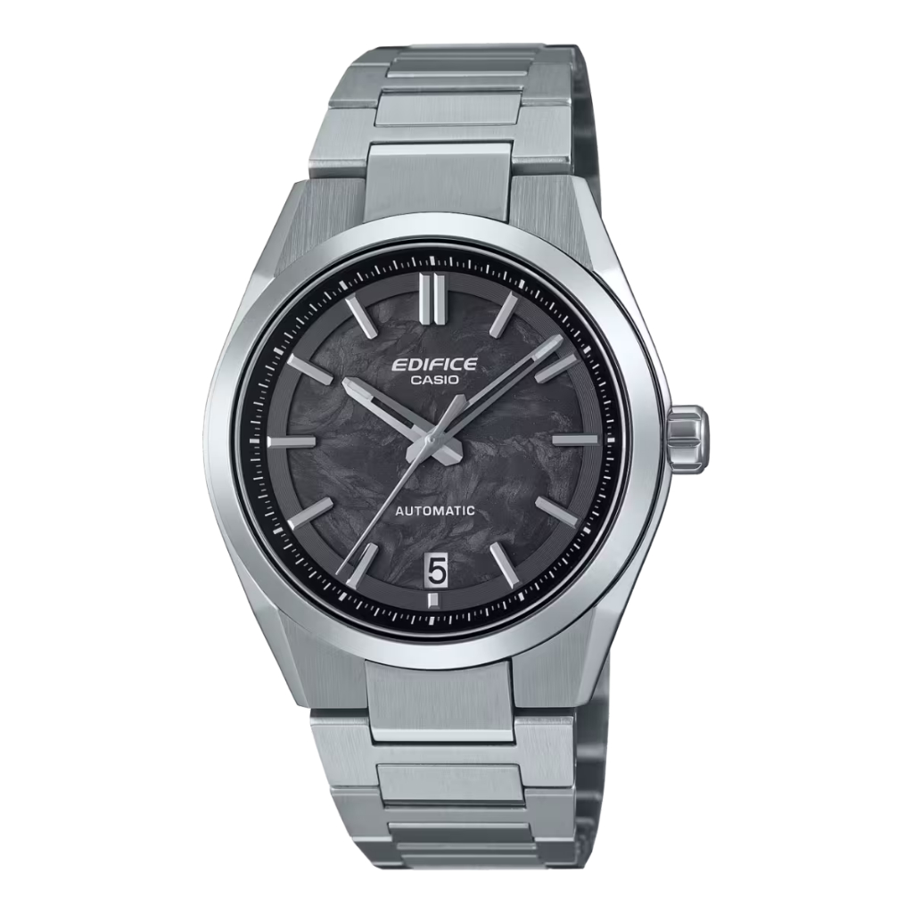 Promo Original Casio EDIFICE EFK-100CD-1ADR Jam Tangan Pria Automatic Carbon Stainless EFK-100CD-1A 