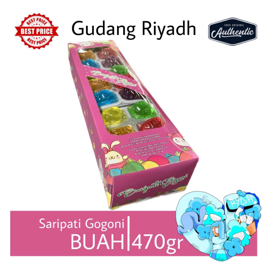 Jelly Saripati Gogoni Aneka Rasa