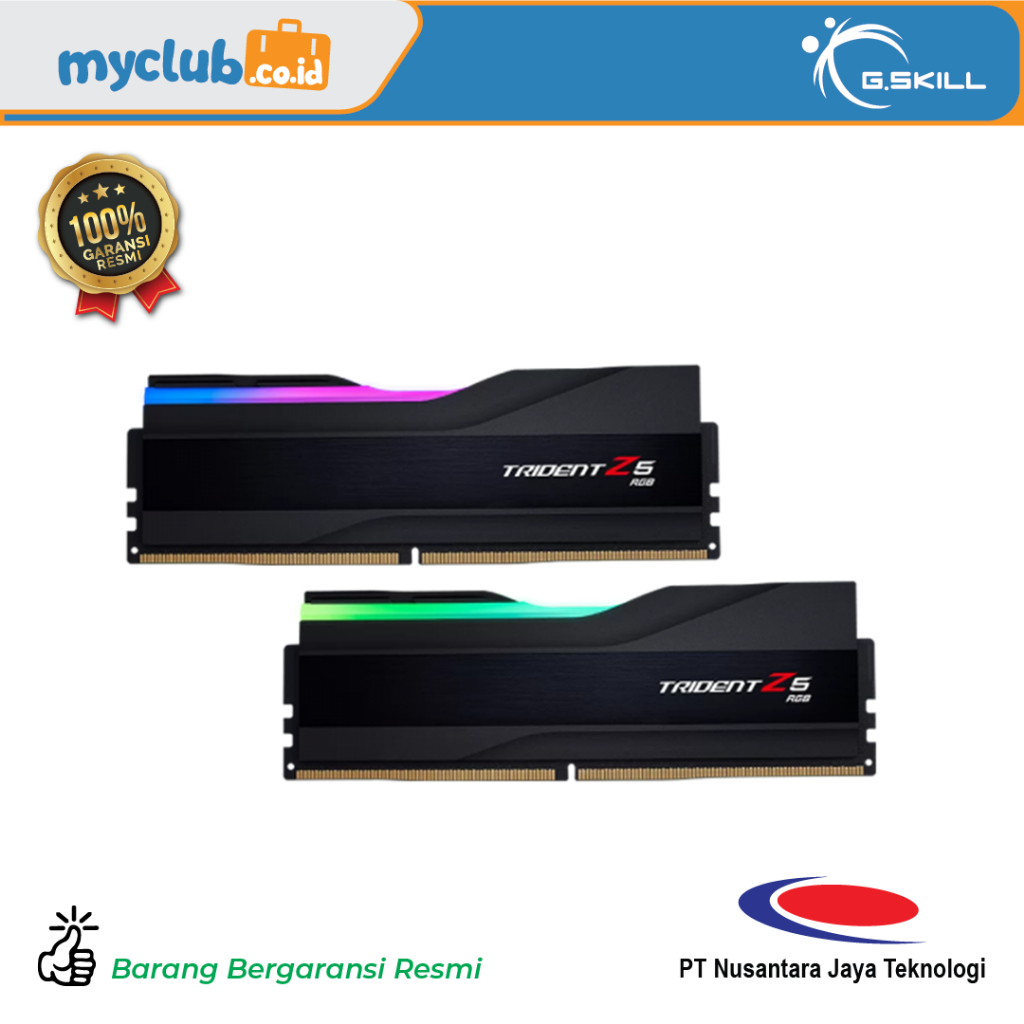 G.Skill RAM Trident Z5 RGB DDR5 128GB (2x64GB) 6400MHz F5-6400J3644F64GX2-TZ5RK