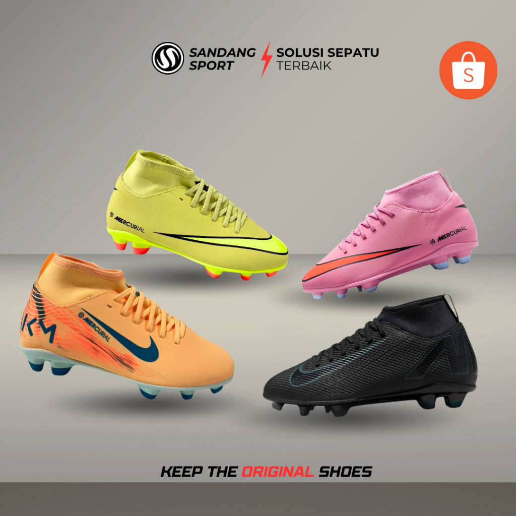 SEPATU BOLA NIKE-SUPERFLY 10 CLUB FG JUNIOR