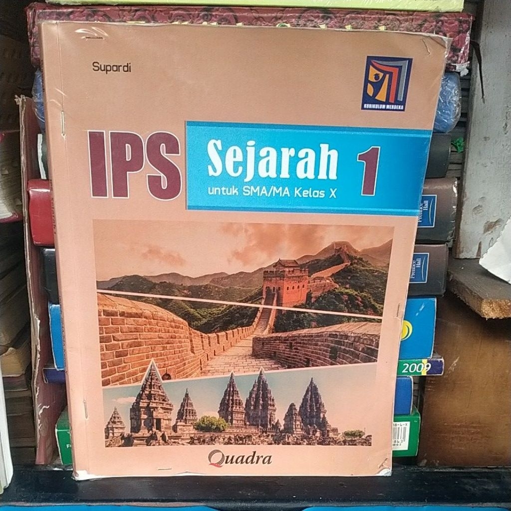 BUKU BEKAS ORIGINAL IPS SEJARAH SMA KELAS X KURIKULUM MERDEKA