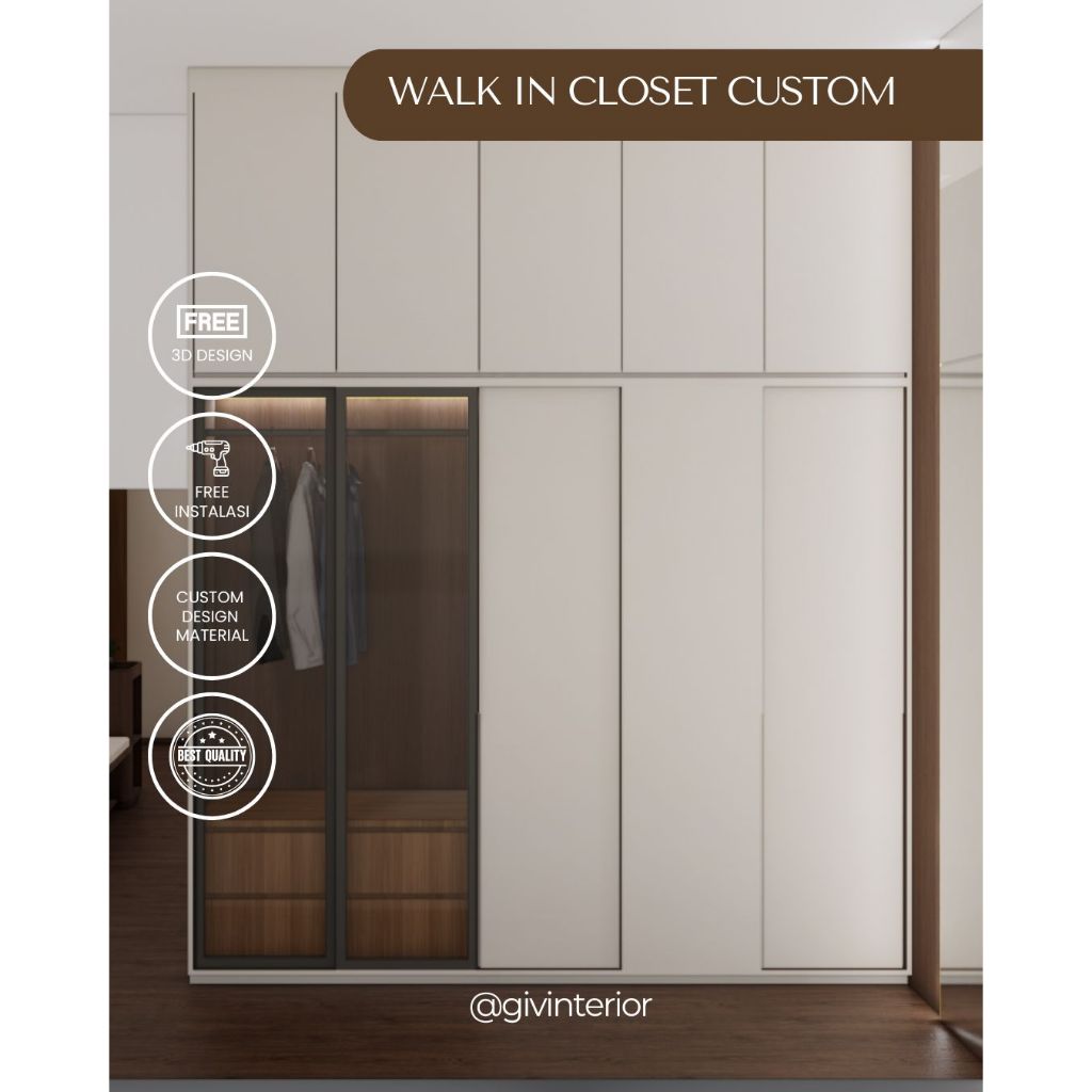 WALK IN CLOSET CUSTOM