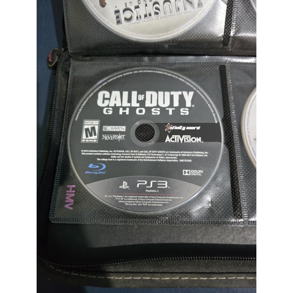 PS3 Call of Duty Ghosts Reg 1 English BD Kaset CD Game Playstation 3 Retro Ori Kaset Games Original