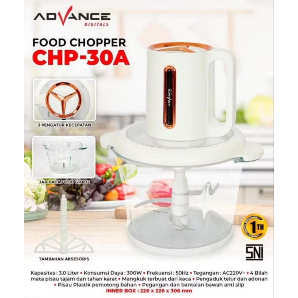 Food Chopper Advance CHP-30A