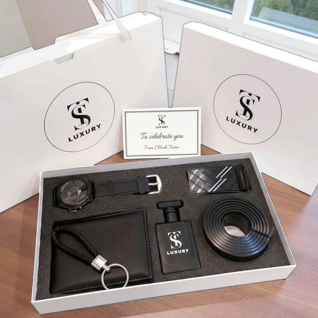 HOT SALE Kado cowok hampers cowok ulang tahun wisuda aniversarry lainnya isi parfum Jam Tangan