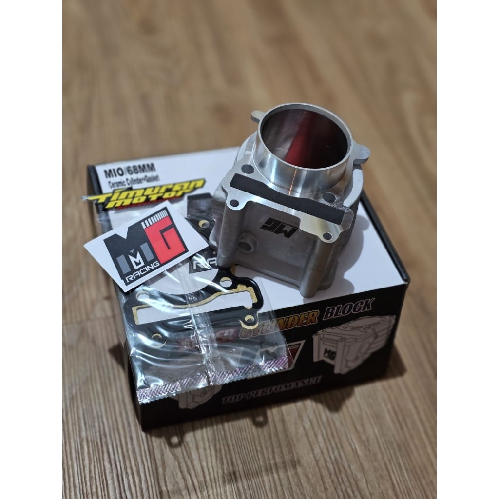 CYLINDER BLOK MG RACING MIO 68 MM CERAMIC ONLY