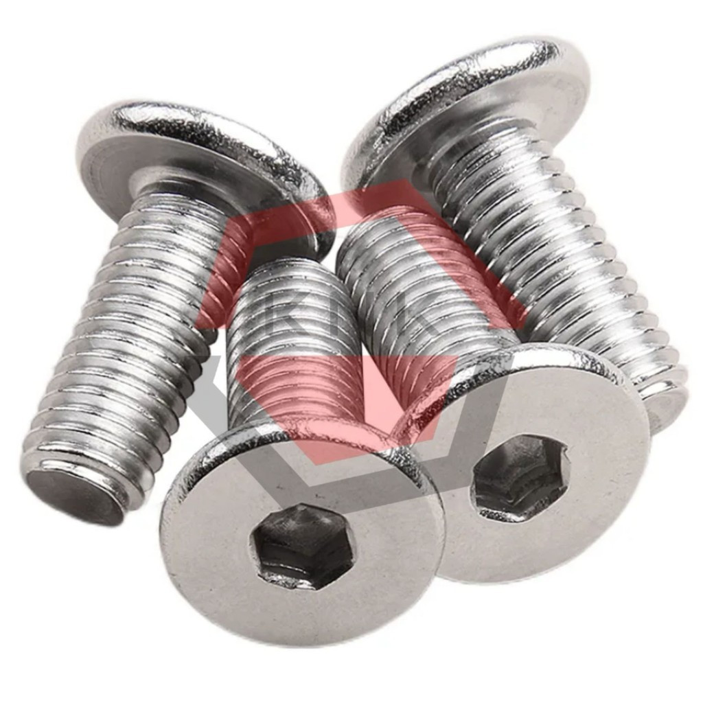 BAUT L M10x70 P1.5 ULTRA THIN HEAD STAINLESS STEEL