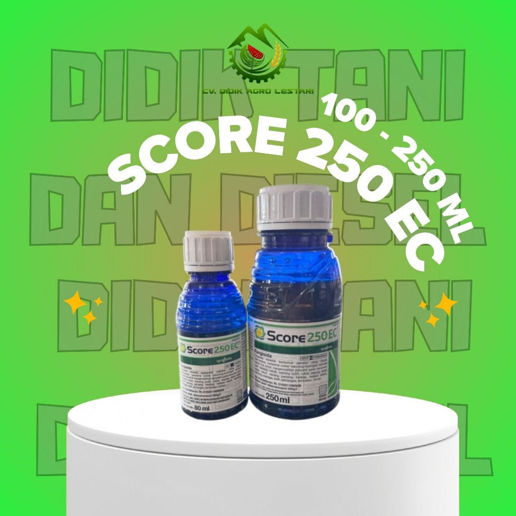 Score 250 EC Syngenta - Fungisida Sistemik Terbaik Obat Jamur Daun Padi, Cabai, Bawang
