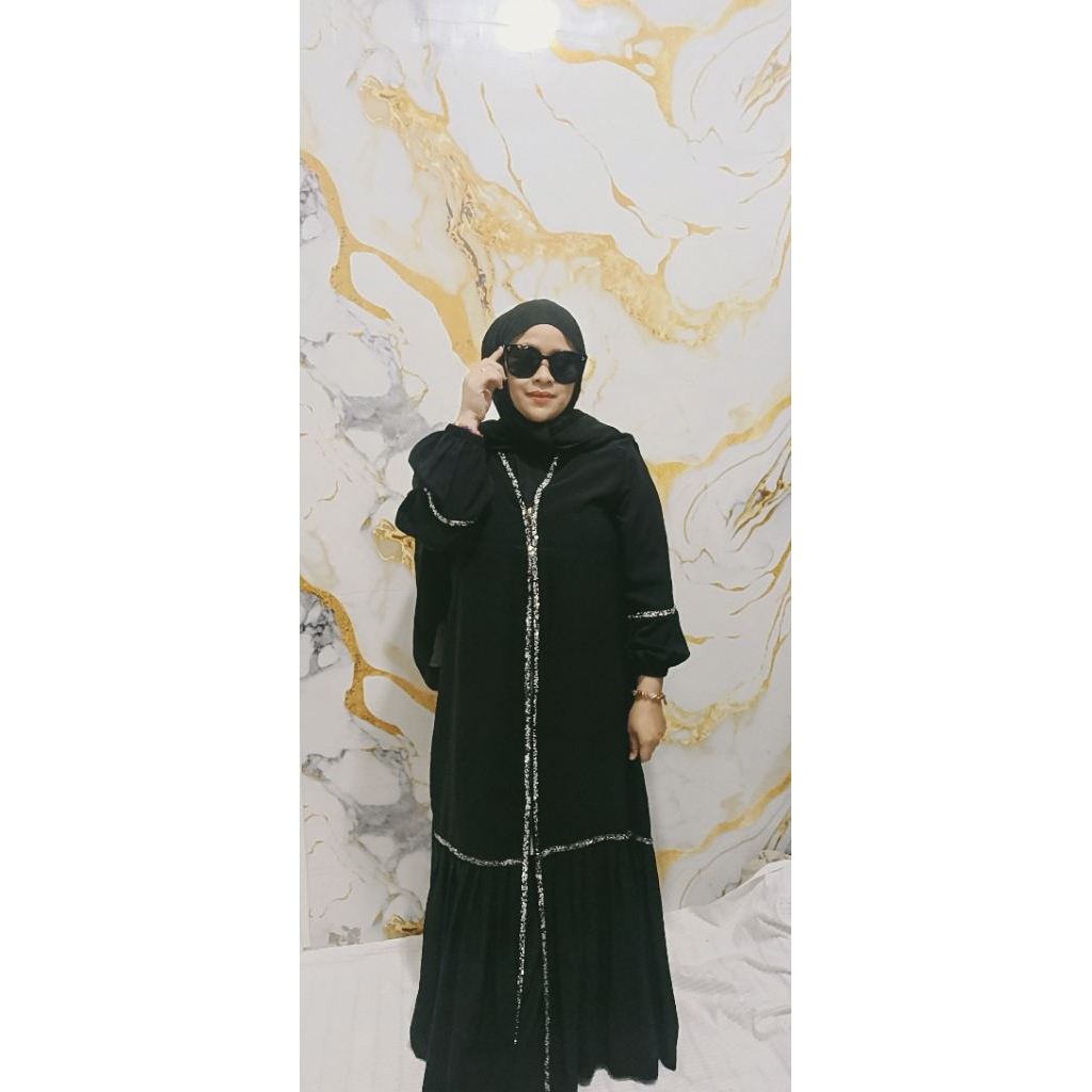 Hanna abaya gamis Dress muslim wanita