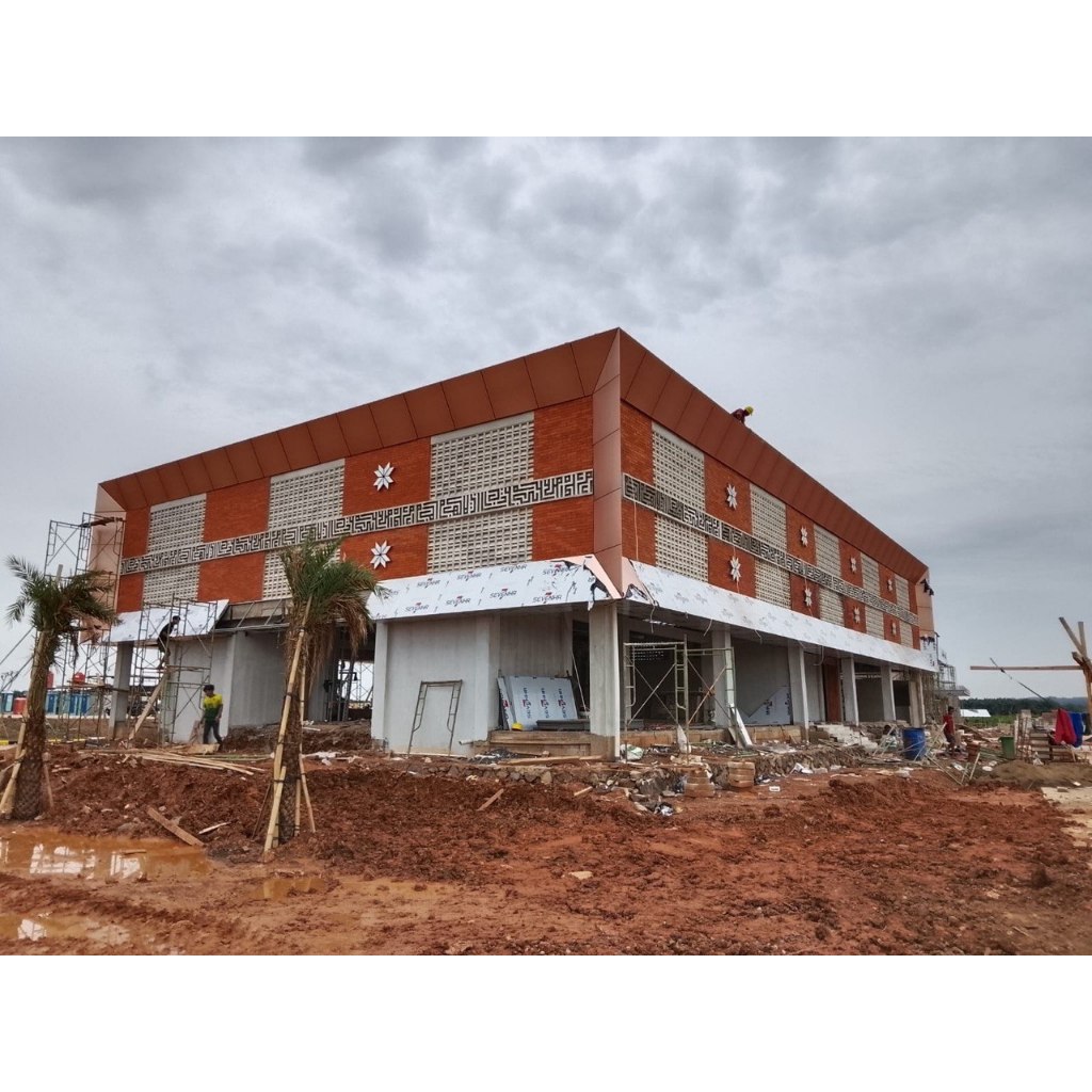 Dekor masjid & rumah makin ELEGAN pakai GRC Krawangan motif islami modern Tersedia berbagai ukuran &