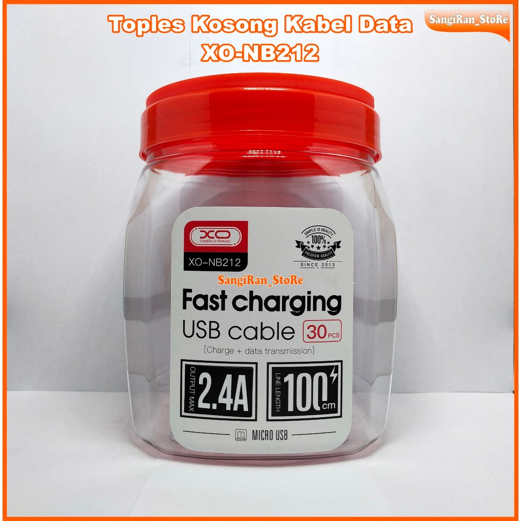 Toples Kosong Kabel Data XO-NB212 (M),XO-NB212 (C),XO-NB212 (L)