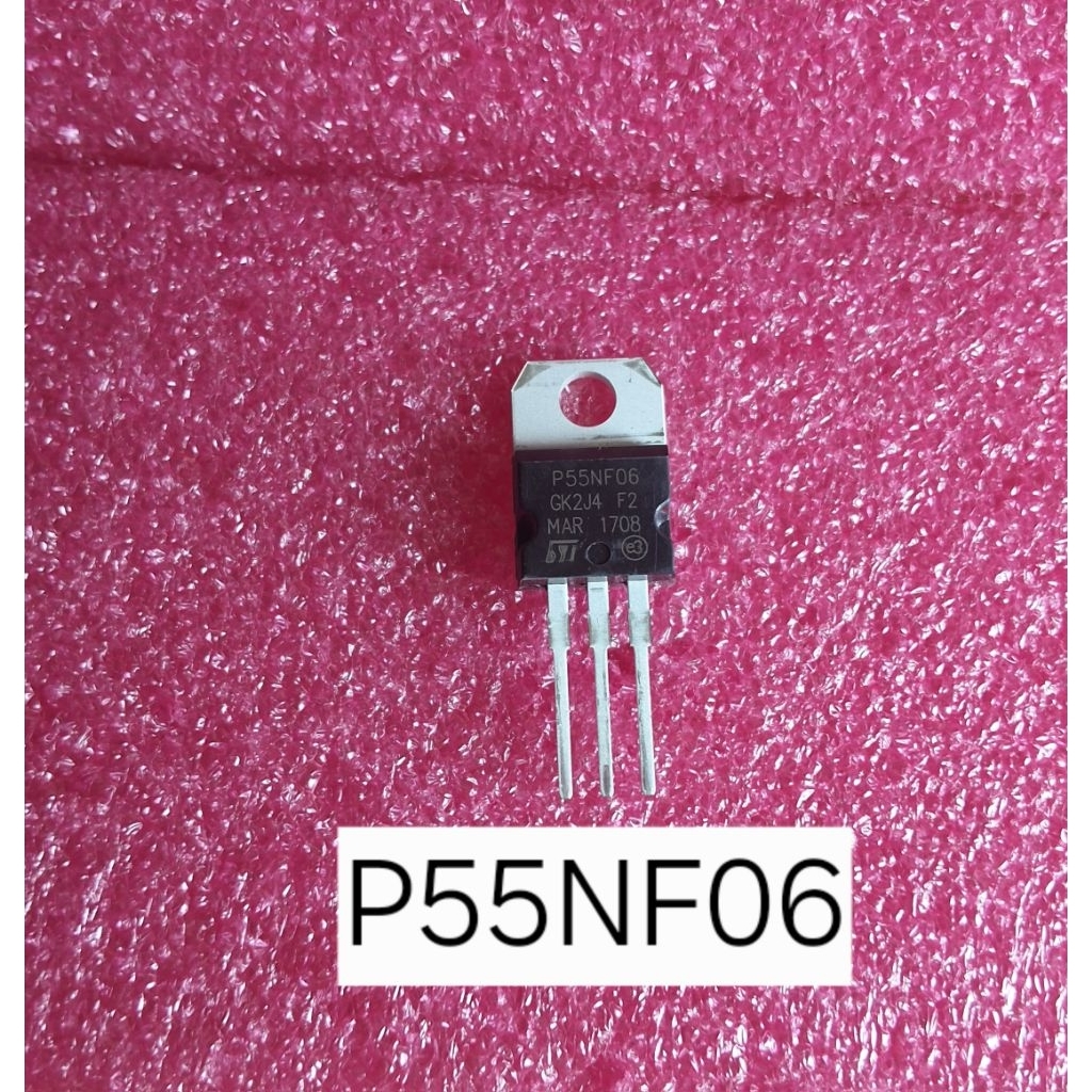 P55NF06 MOSFET P55NF06 MOSFET 50A 60V ORIGINAL
