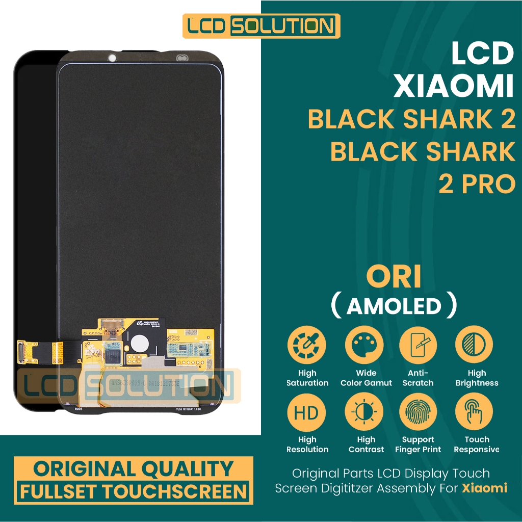 LCD Xiaomi Black Shark 2 / Xiaomi Black Shark 2 Pro - Finger Print Fullset Touchscreen (ANTI PECAH)