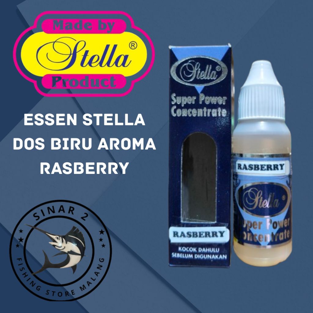 Essen Stella Dos Biru Aroma Rasberry 30 ml Premium
