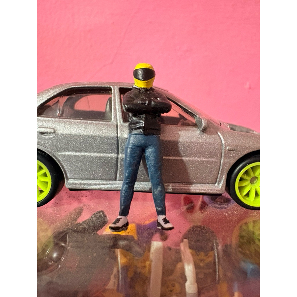 Figure 1/64 Riders Red Bull With Jacket