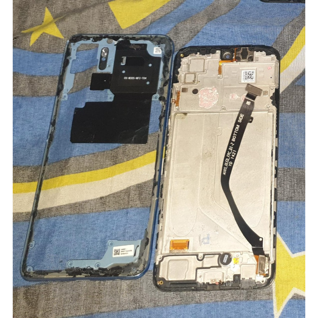 lcd copotan redmi note 10s