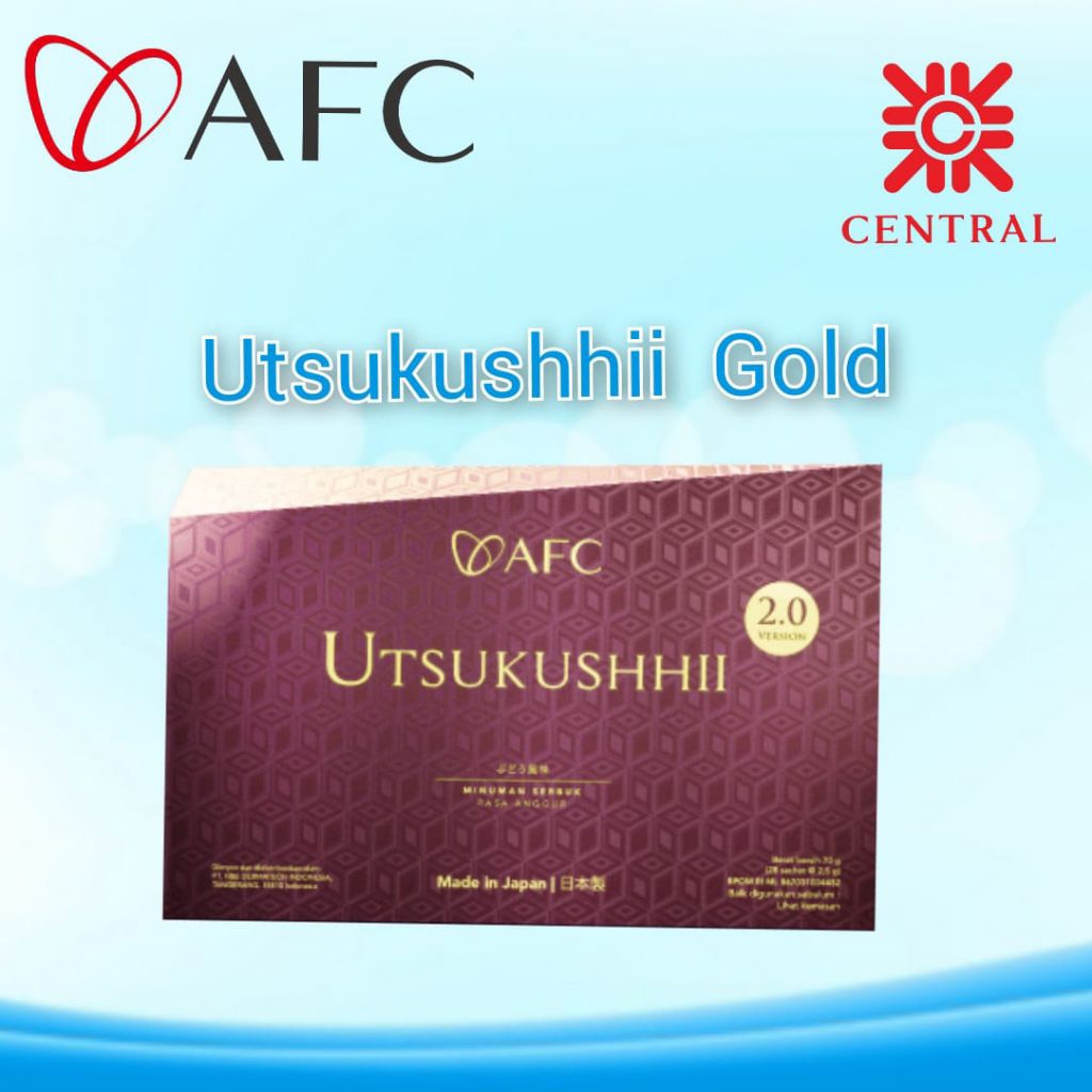 1 BOX UTSUKUSHHII ORIGINAL AFC JAPAN