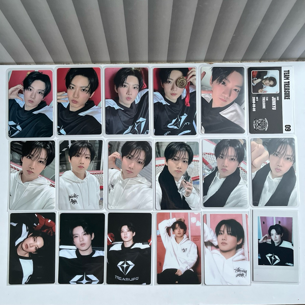 Treasure Photocard Official aab Junkyu - Season’s Greetings 2025 (pc, ld, pob, pola, id card, selca,