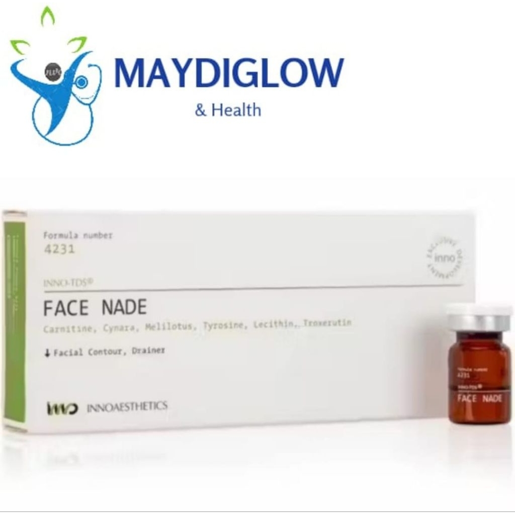 Inno-TDS Face Nade @2,5 ml - Serum yg membantu mengecilkan lemak pipi & double chin