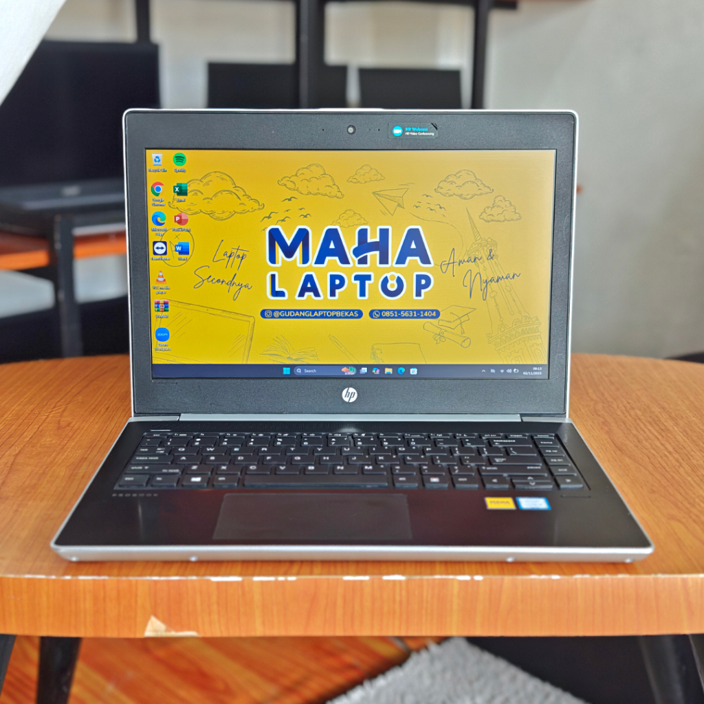 HP ProBook 430 G5 | Intel Core i5-8250U | RAM 8GB DDR4 SSD 180GB | Layar 13.3 inch