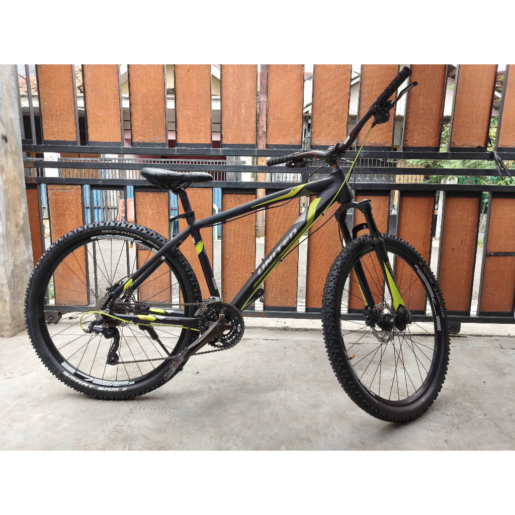 Sepeda MTB United Detroit 2.1, ijo