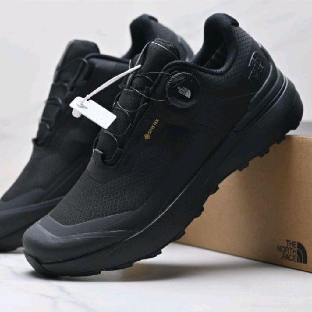 Sepatu Hiking TNF Ultra FastPack 3 Goretex Black/Black Outdoor - 40