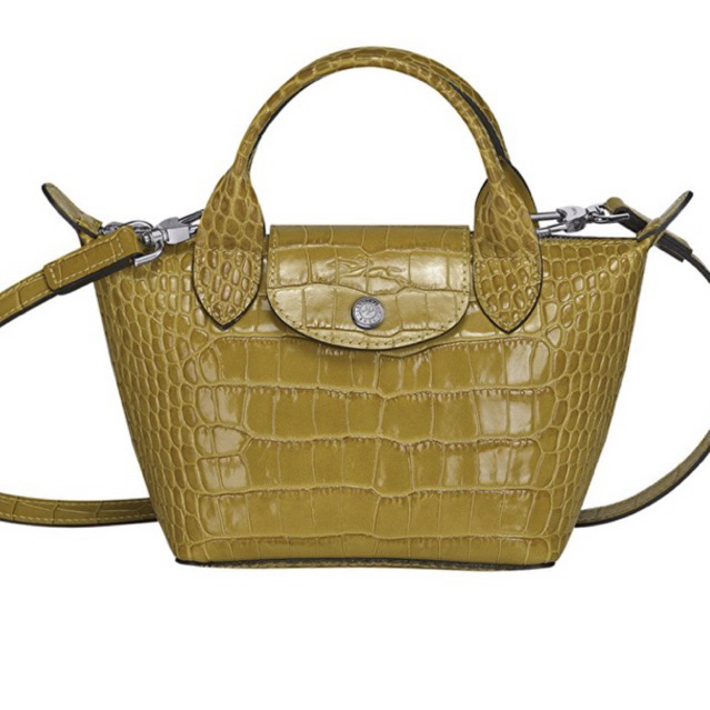 tas wanita xs/tas lc lepliage cuir croco