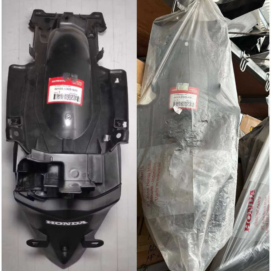 SPAKBOR BELAKANG BLADE KARBU / FENDER ASSY BLADE ORIGINAL AHM 8010A-KWB-920