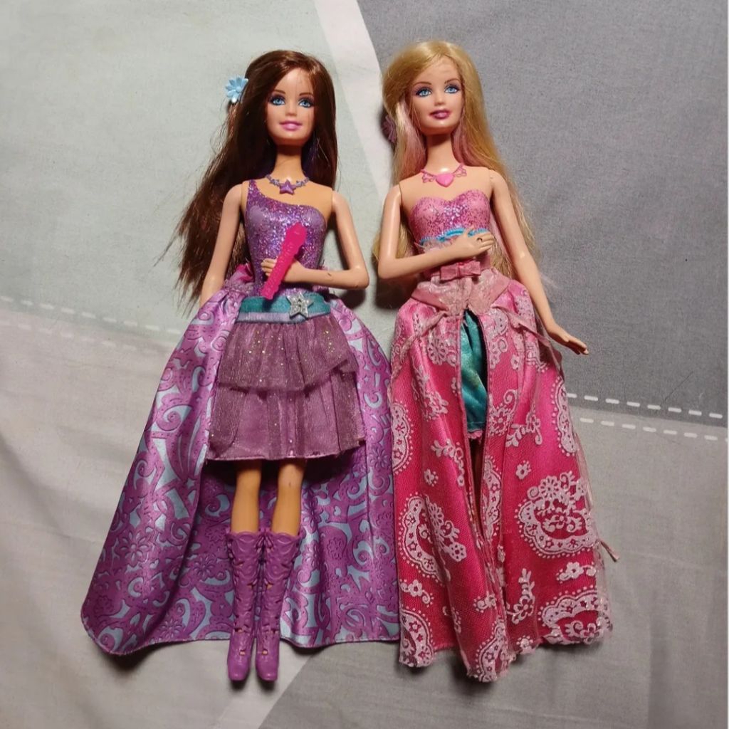 Jual Barbie Movie : Princes And the Popstar Preloved