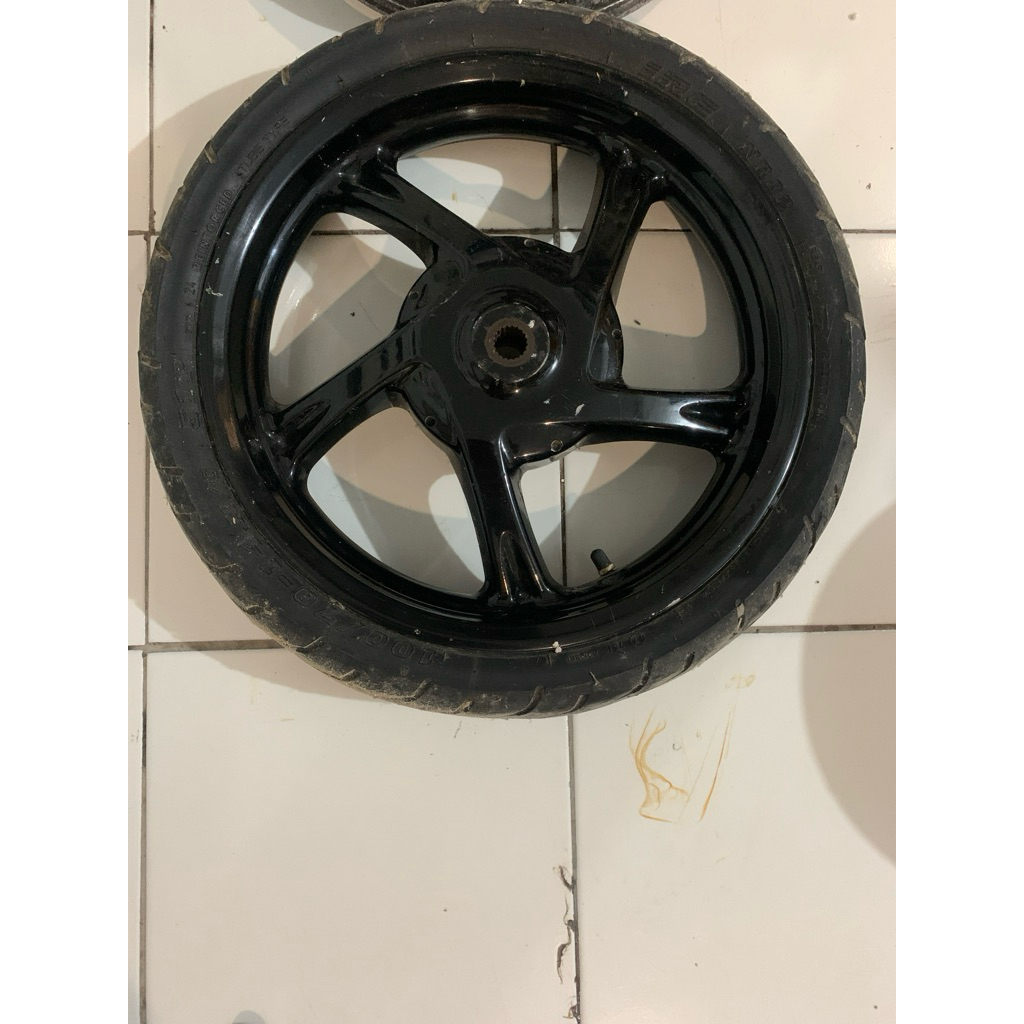 Velg Belakang Pelek Belakang Lebar Soul GT 125 Xride 125 Mio S Mio Z original COPOTAN NORMAL