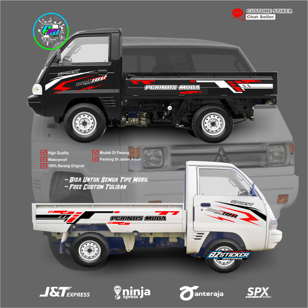 stiker mobil Carry Pick Up Suzuki Carry Futura Pick Up 1.5 MT terbaru