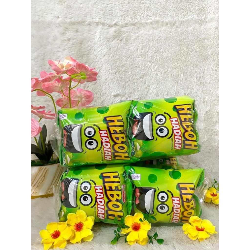 Jajan Berhadiah Heboh Hadiah Harga 1 Renteng isi 10 pcs