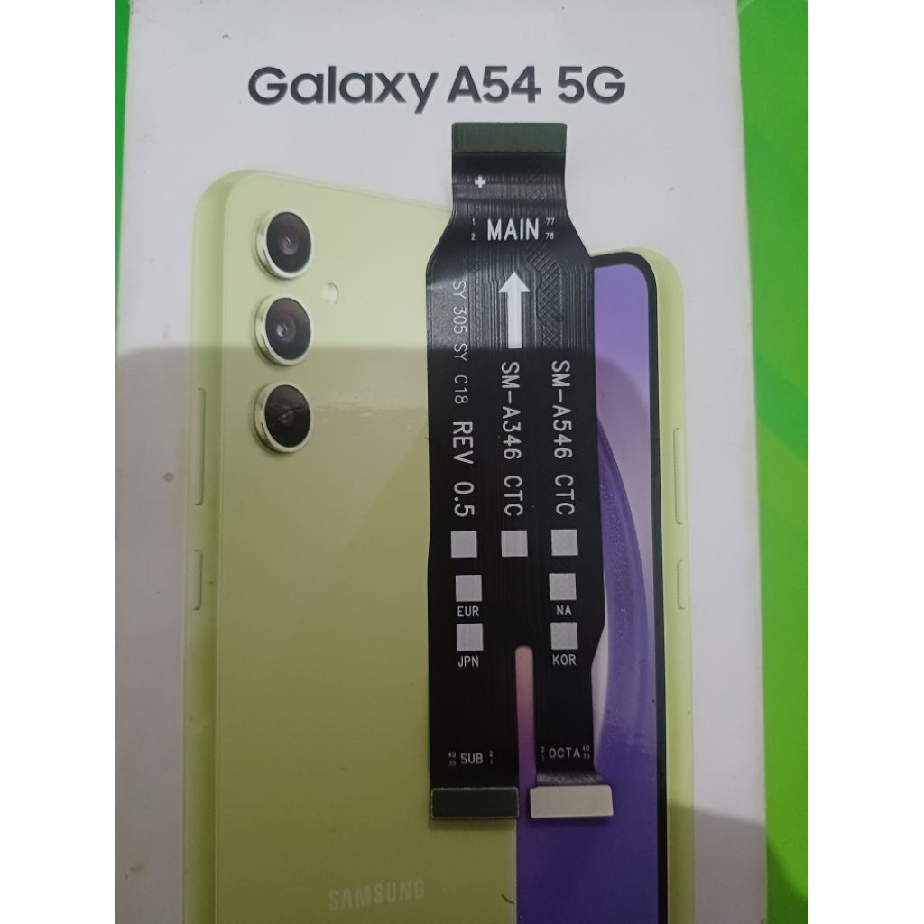 12.12 DISKON PARAHH  Fleksibel Charger ke Mesin Samsung A54 5G / A34 5G Copotan Original Mulus