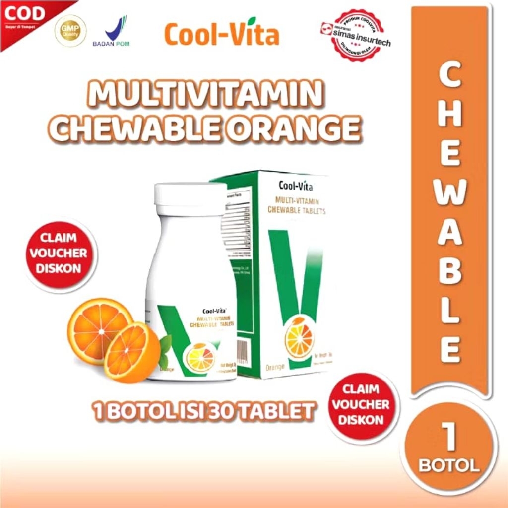 Coolvita multivitamin GEMUK badan (ORIGINAL)