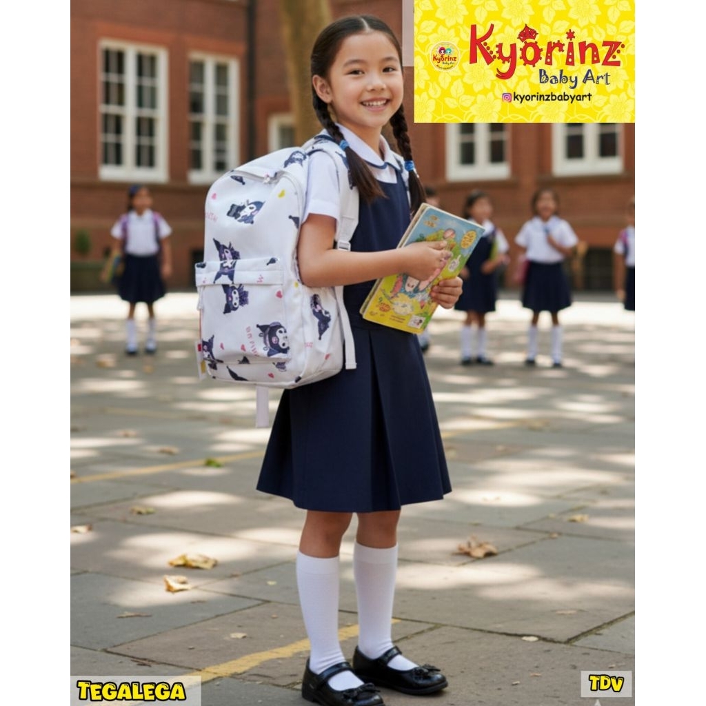 Kyorinz - Tas Sekolah Anak cewek Tas Ransel Sekolah Import Anak cewek Tas Sekolah