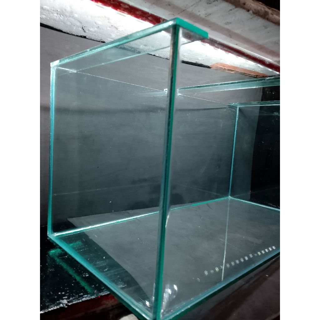 Aquarium 50x25x25cm Kaca Transparan