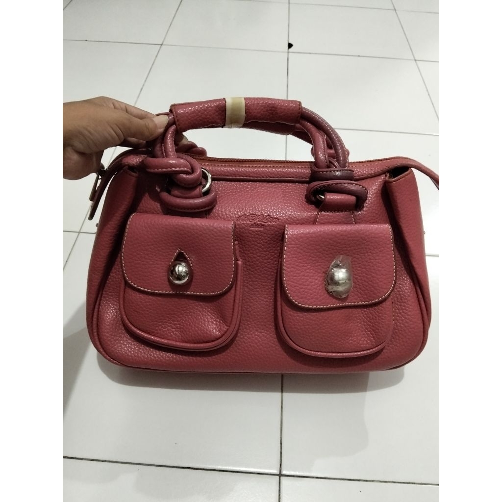 Cuci Gudang/Tas Ai Di Lan Magenta/Tas Branded