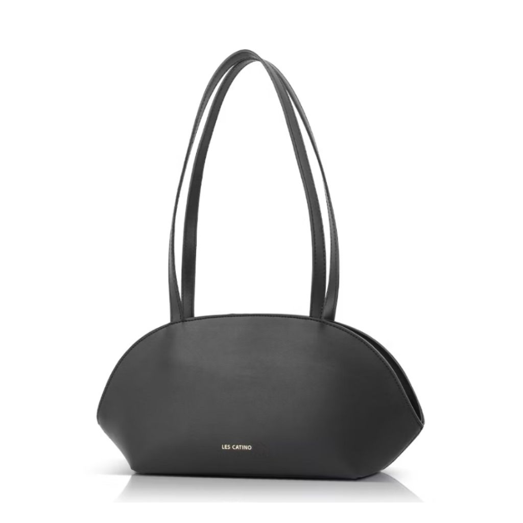 NEW SALE LESCAS LES CATINO ORI OKTA BAG SHOULDER BAG LONG HANDLE BAG BLACK TAS MEWAH tas giat bhayan