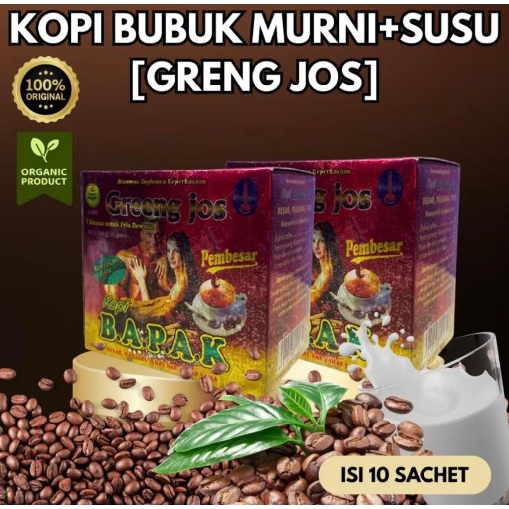 New Bubuk Kopi Extra Susu Greeng Jos
