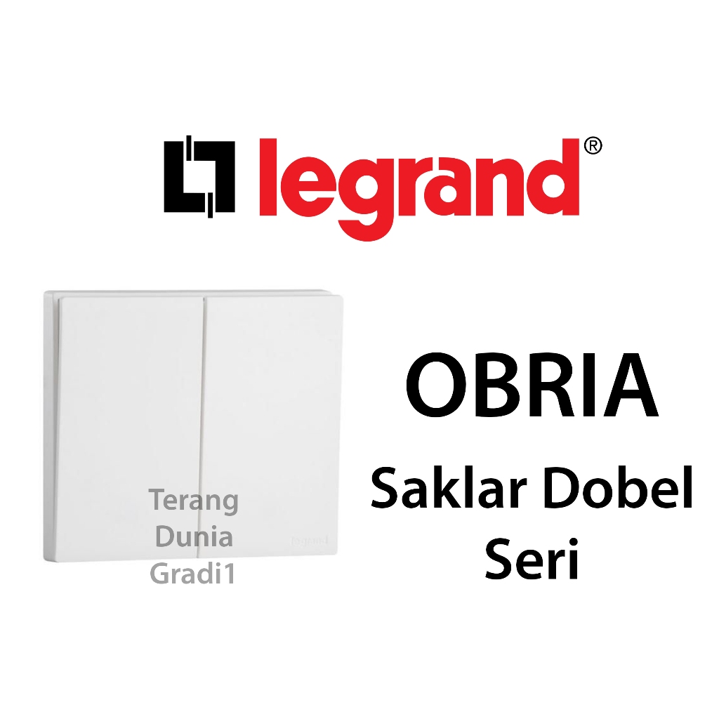 Saklar Double Legrand Obria Saklar Legrand Obria Saklar Obria Legrand Obria Cetrekan Lampu Obria Leg