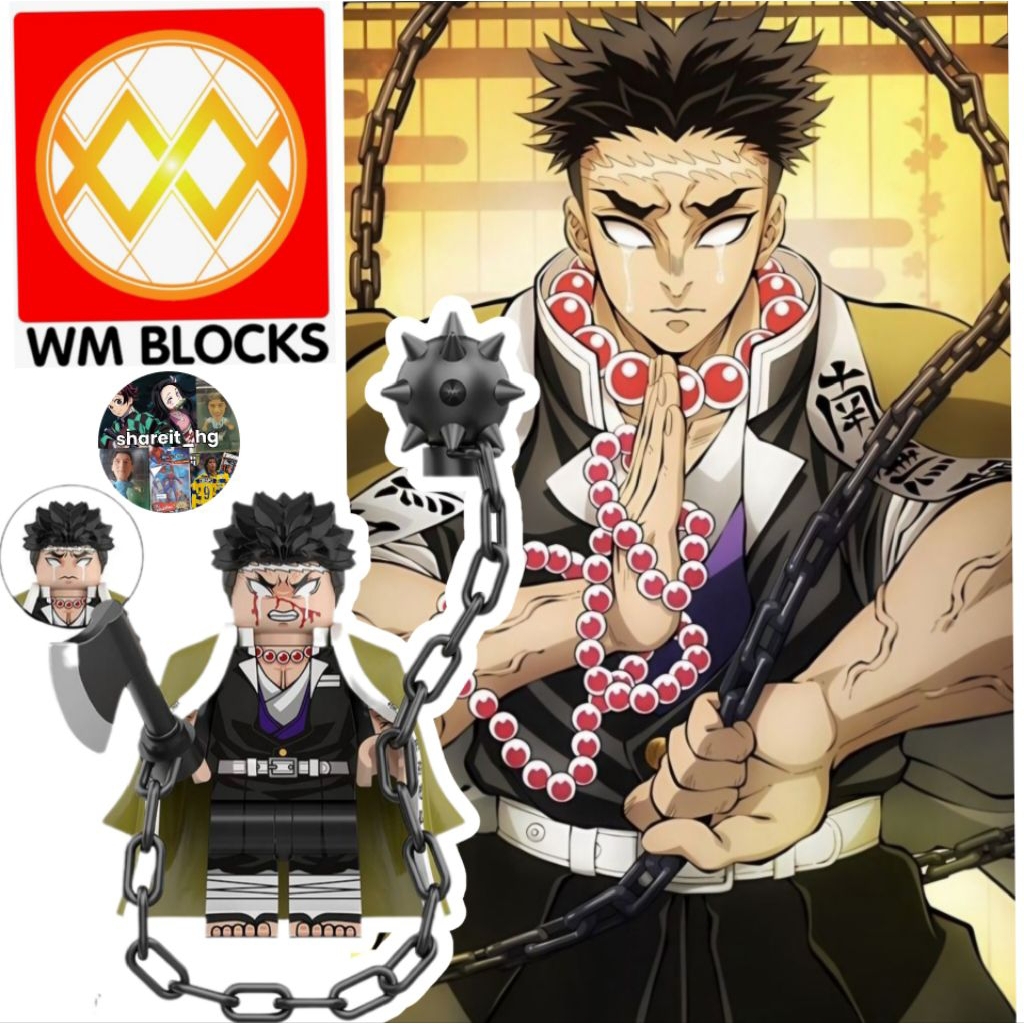 WM Blocks Demon Slayer, Gyomei